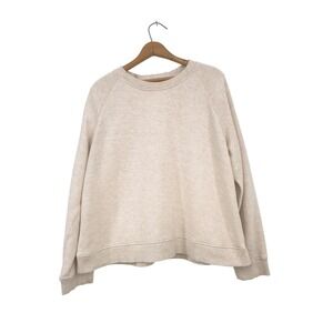 Jenni Kayne Sweatshirt Oatmeal Cotton M/L